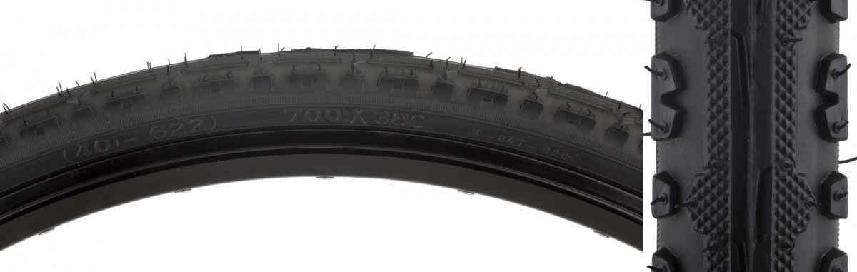 SUNLITE TIRE SUNLT 700x38 BK/BSK KROSSPLUS K847 WIRE - SUNLITE