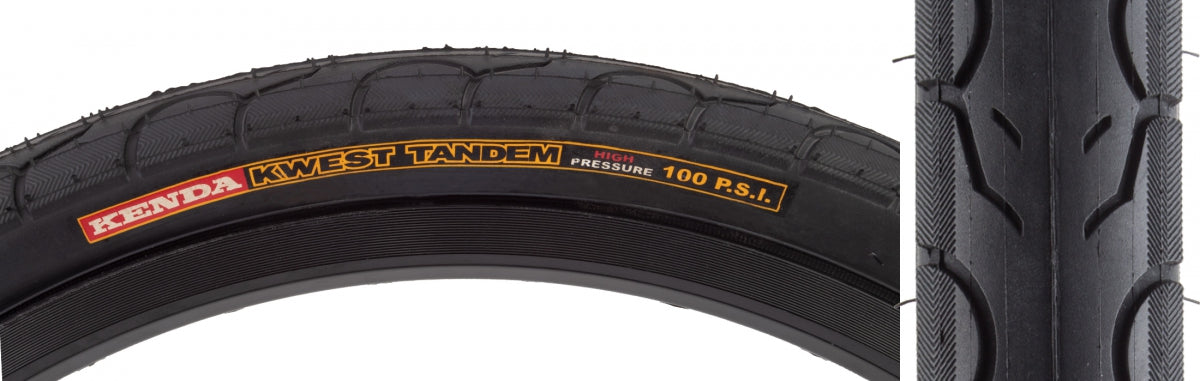 KENDA TIRE KEN KWEST 20x1.5 BK/BSK TANDEM HD100lb WIRE - KENDA