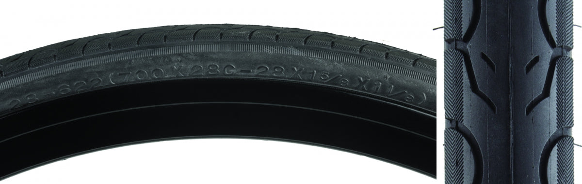 KENDA TIRE KEN KWEST 700x28 BK/BK SRC/30 WIRE 85psi - KENDA