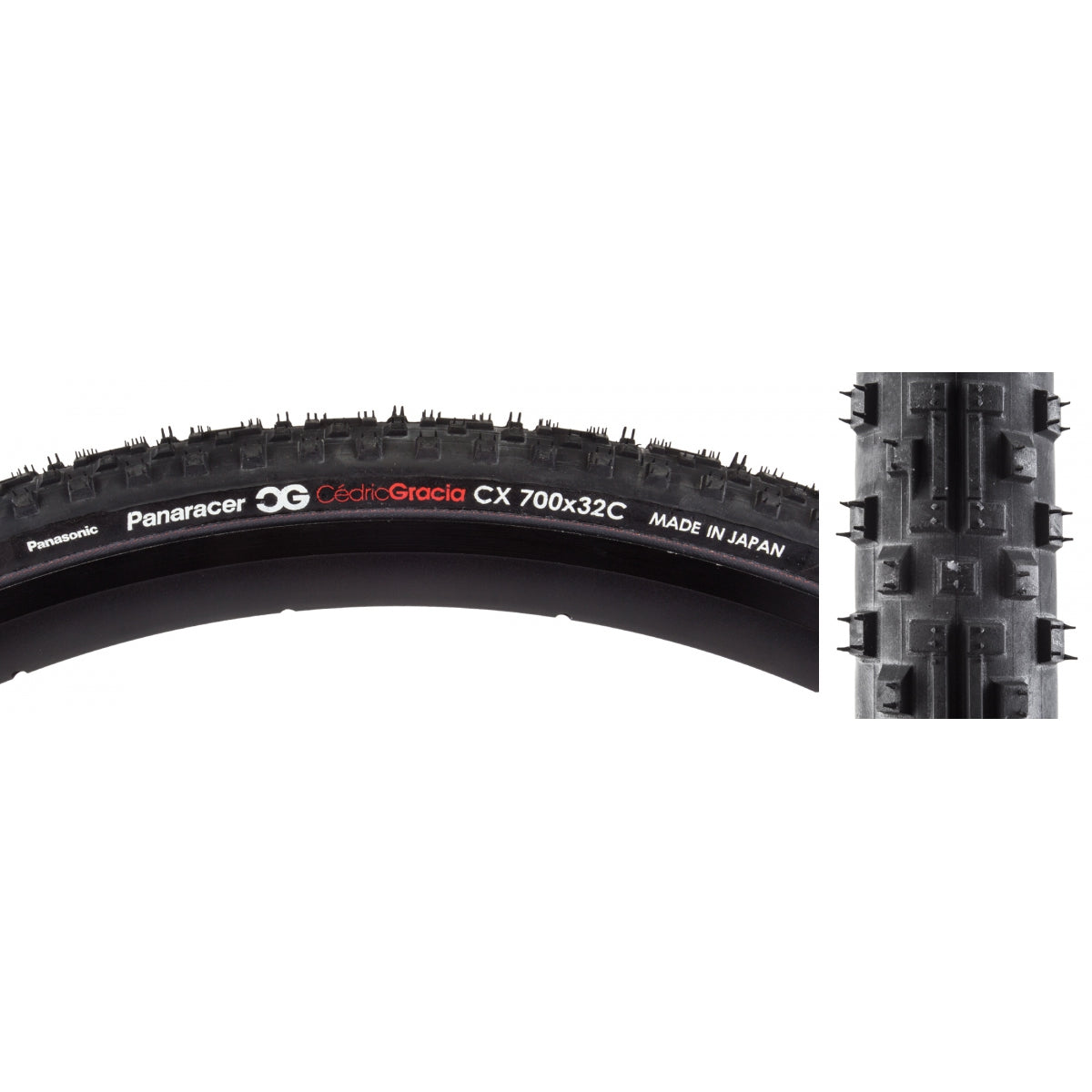 PANARACER TIRE PAN CG CX 700x32 FOLD BK/BK - PANARACER