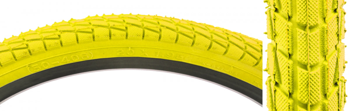 SUNLITE TIRE SUNLT 20x1.95 YL/YL KONTACT K841 WIRE - SUNLITE