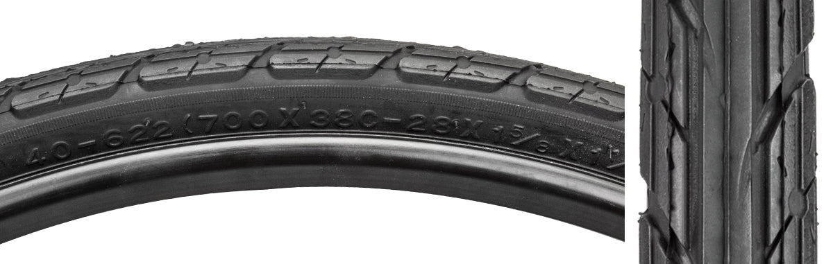 SUNLITE TIRE SUNLT 700x38 BK/BK EUROTOUR K198 WIRE - SUNLITE