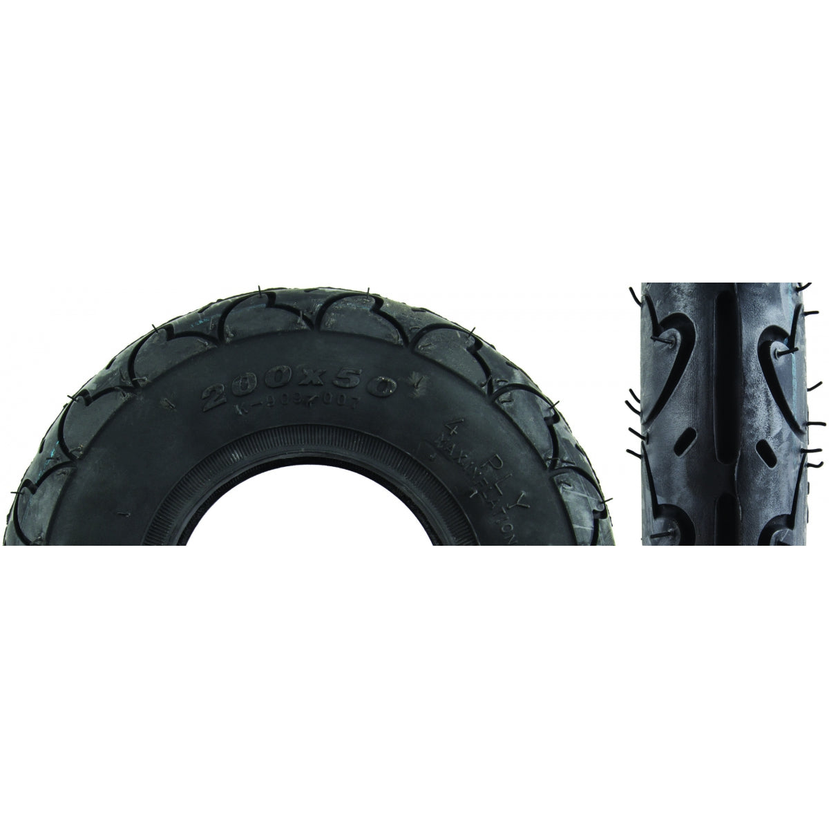 SUNLITE TIRE SUNLT SCOOTER 200x50 4PR HS603 K909 WIRE - SUNLITE