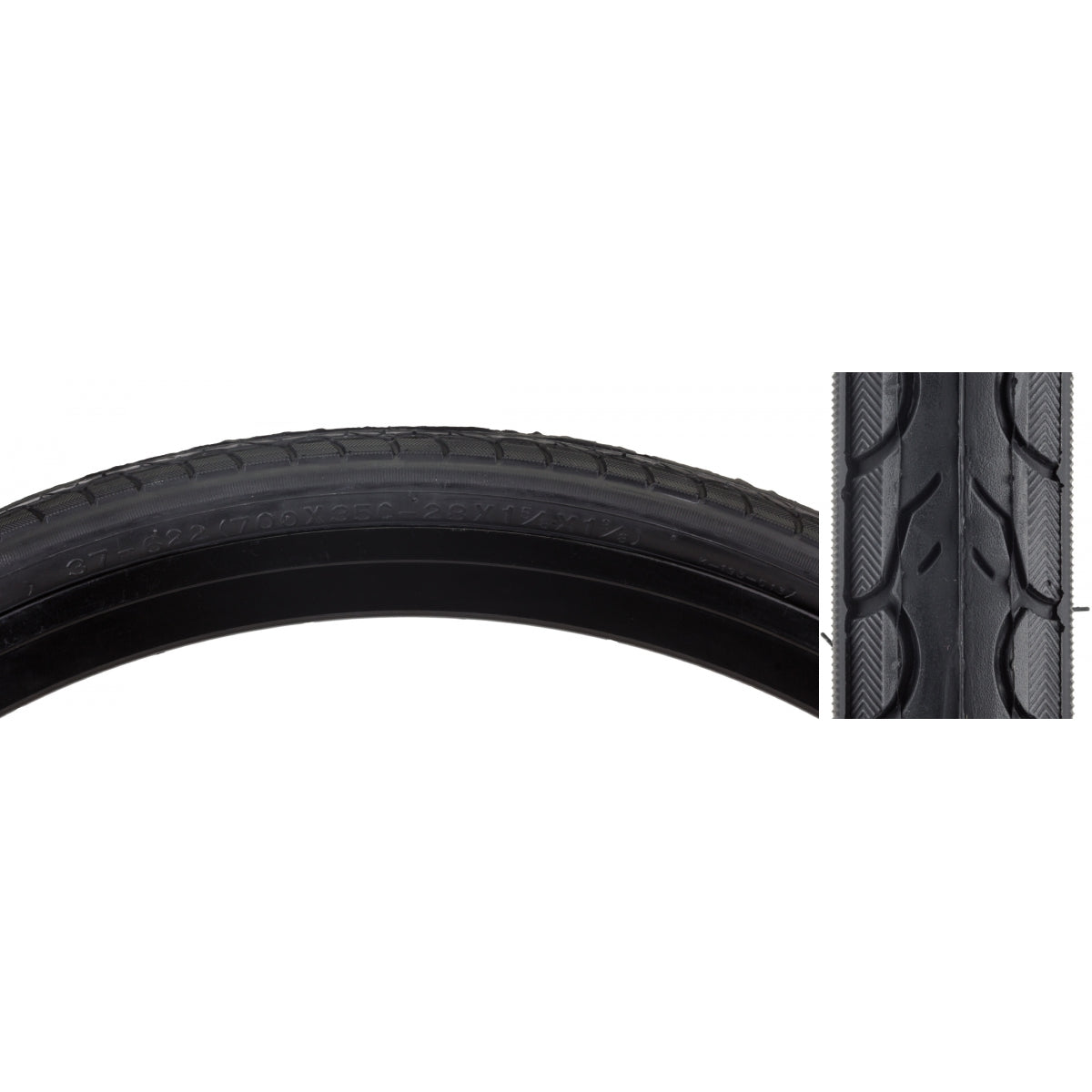SUNLITE TIRE SUNLT 700x35 BK/BK KWEST 60lb K193 WIRE - SUNLITE