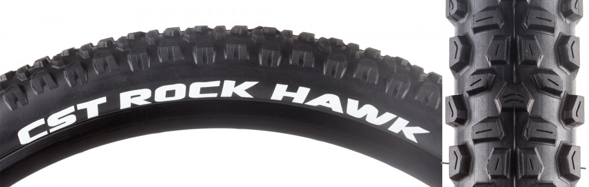 CST PREMIUM TIRE CSTP ROCK HAWK 26x2.4 BSK WIRE - CST PREMIUM