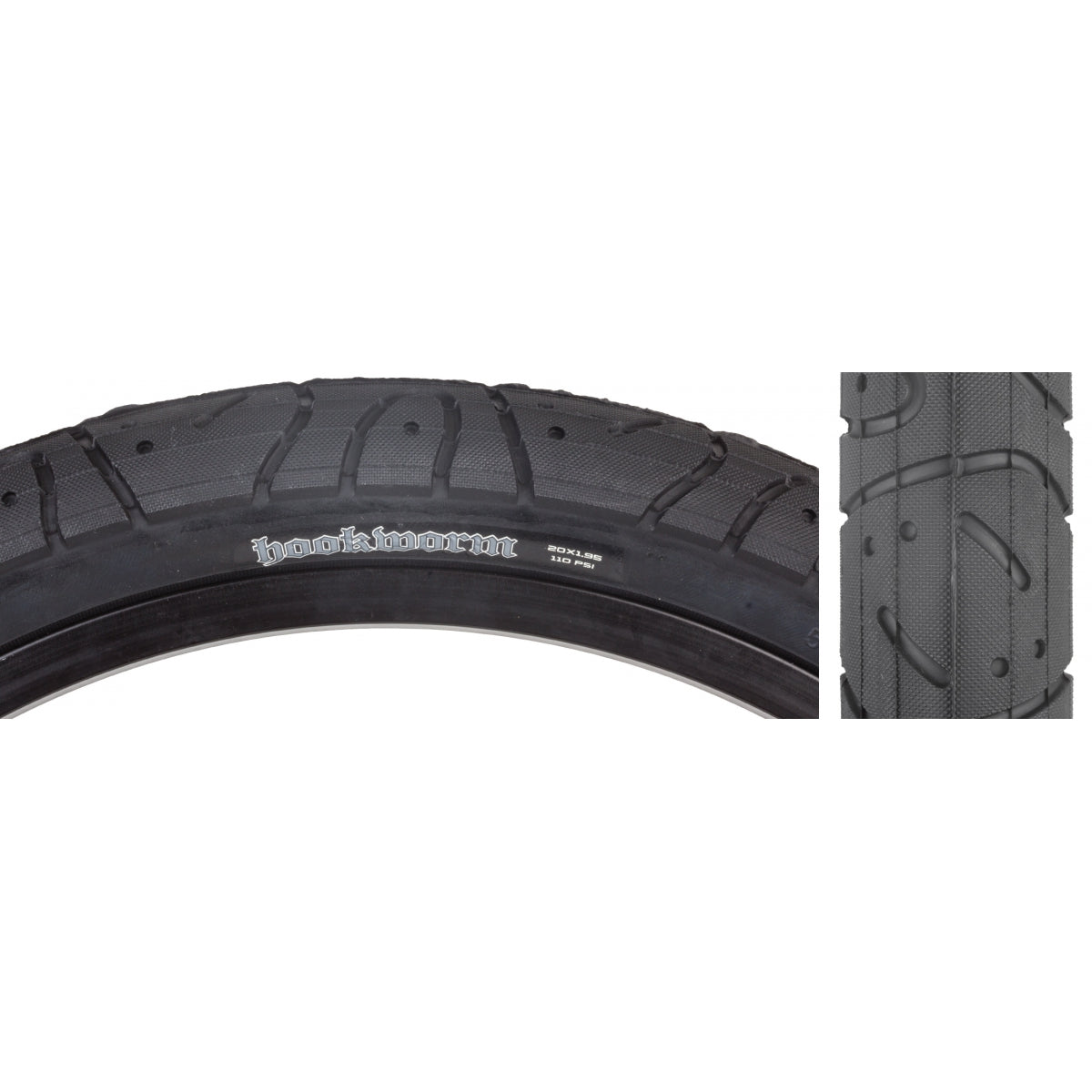 MAXXIS TIRE MAX HOOKWORM 20x1.95 BK WIRE/60 SC - MAXXIS
