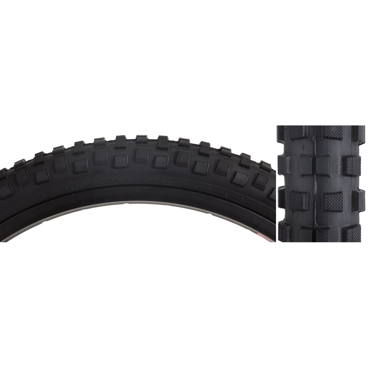 SUNLITE TIRE SUNLT 20x1.75 CST1244 BK/BSK CAESAR WIRE - SUNLITE
