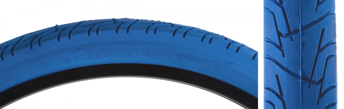 SUNLITE TIRE SUNLT 26x2.125 CST1218 BU/BLU CITY WIRE - SUNLITE