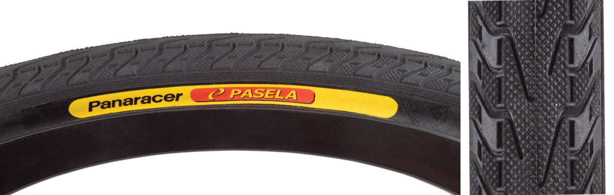 PANARACER TIRE PAN PASELA 700x28 WIRE BK/BK - PANARACER