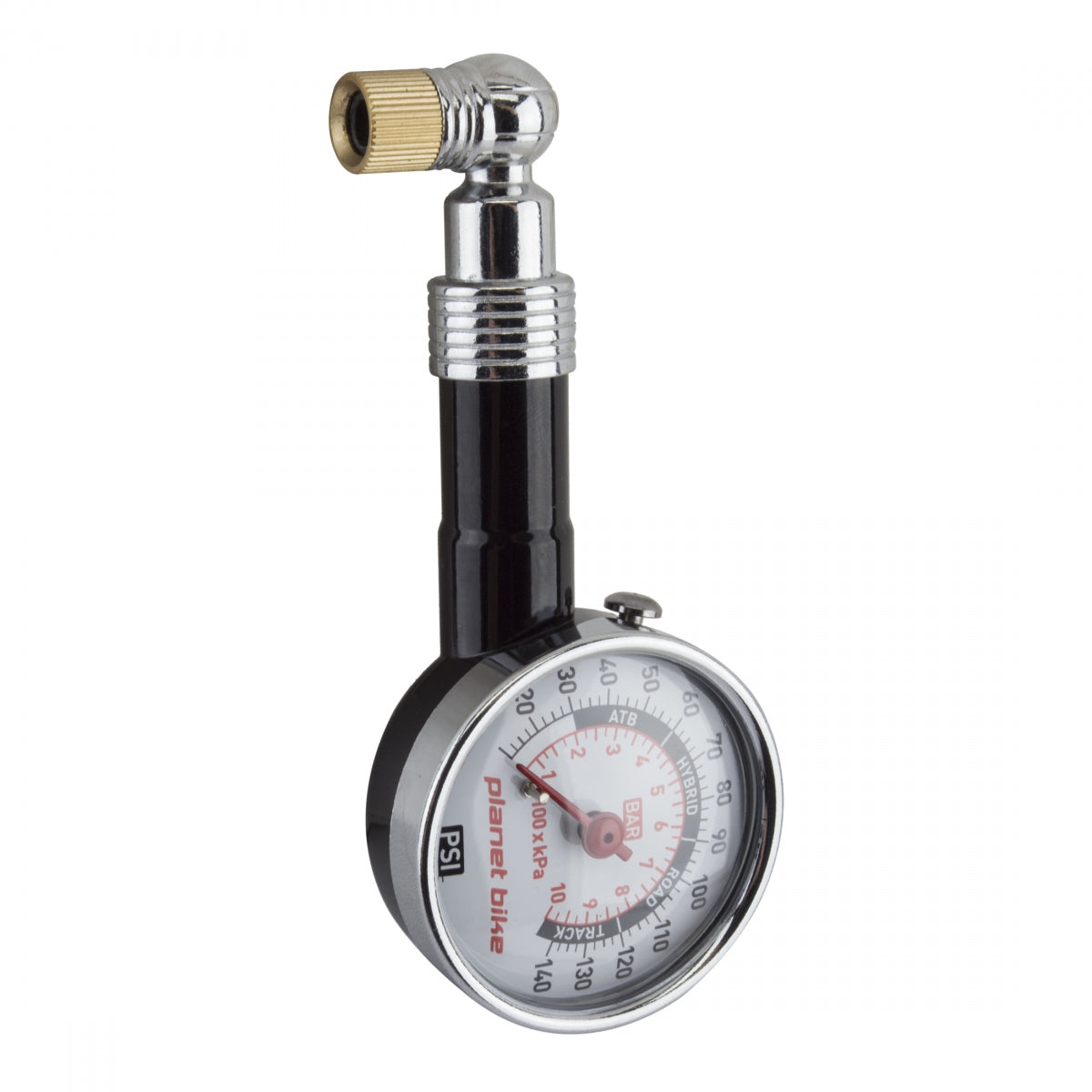 PLANET BIKE TOOL TIRE GAUGE PB DIAL BK - PLANET BIKE