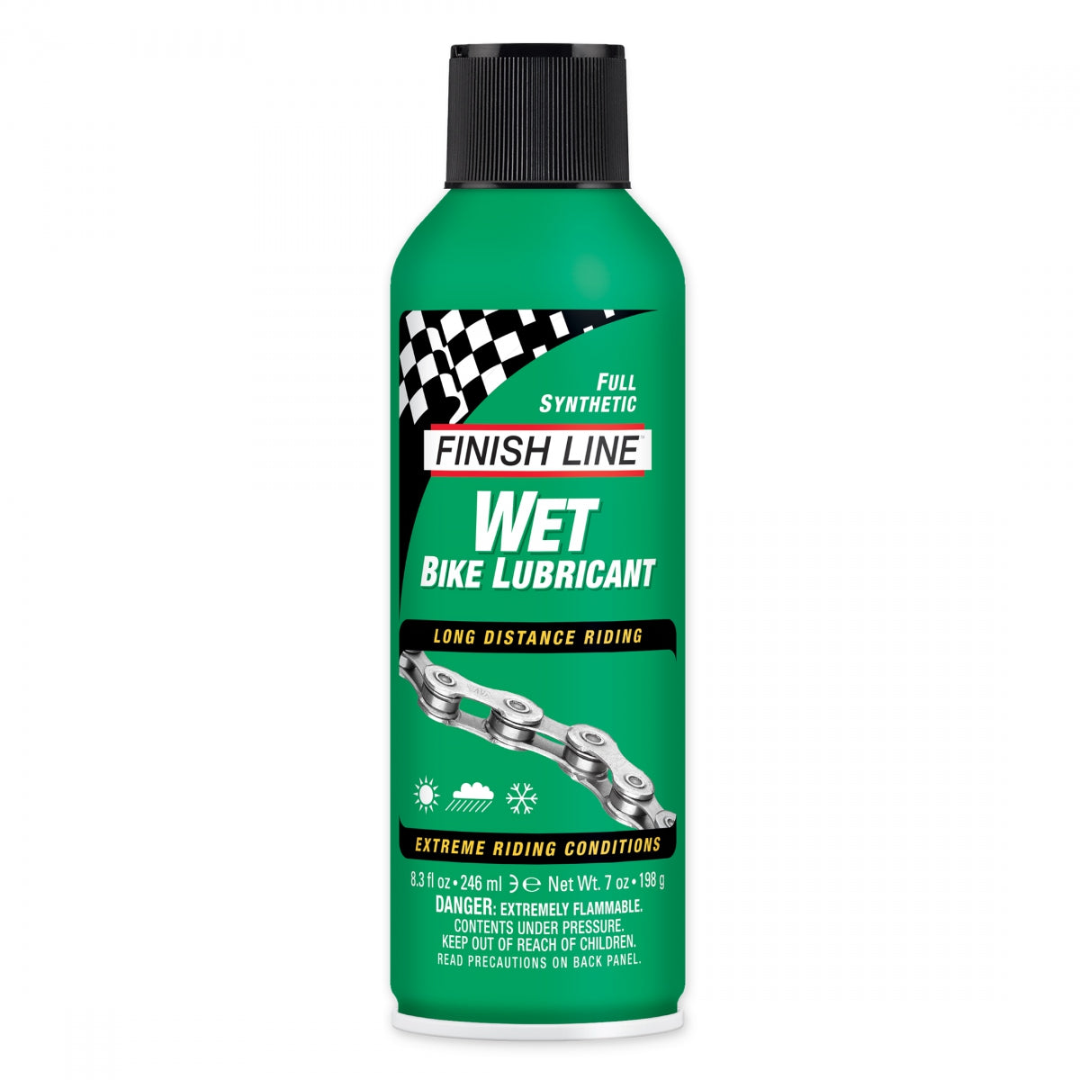 FINISH LINE LUBE F-L CROSS COUNTRY WET 8oz AERO 6/cs - FINISH LINE
