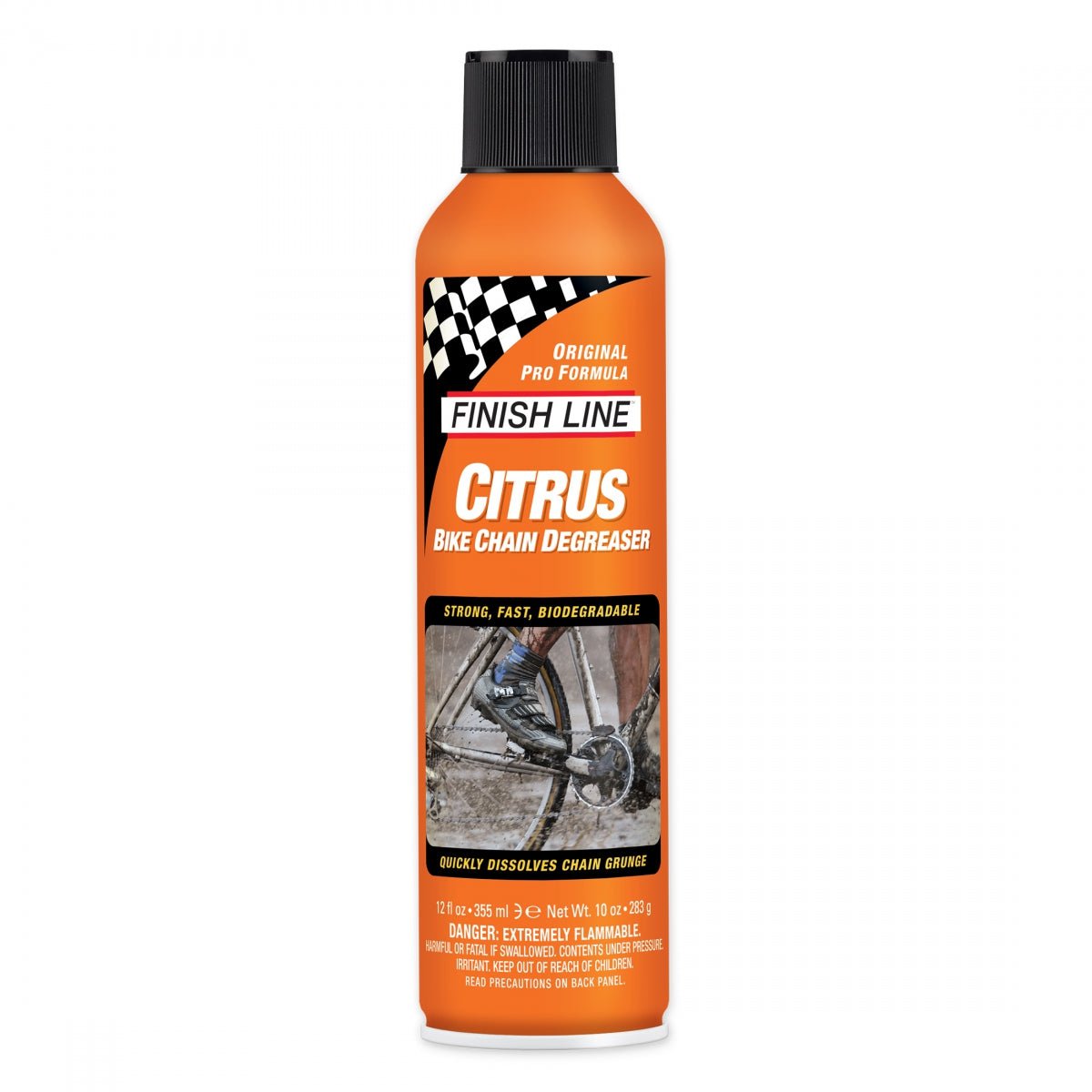 FINISH LINE CLEANER F-L CIT DEGREASER-12ozAERO 6/cs - FINISH LINE