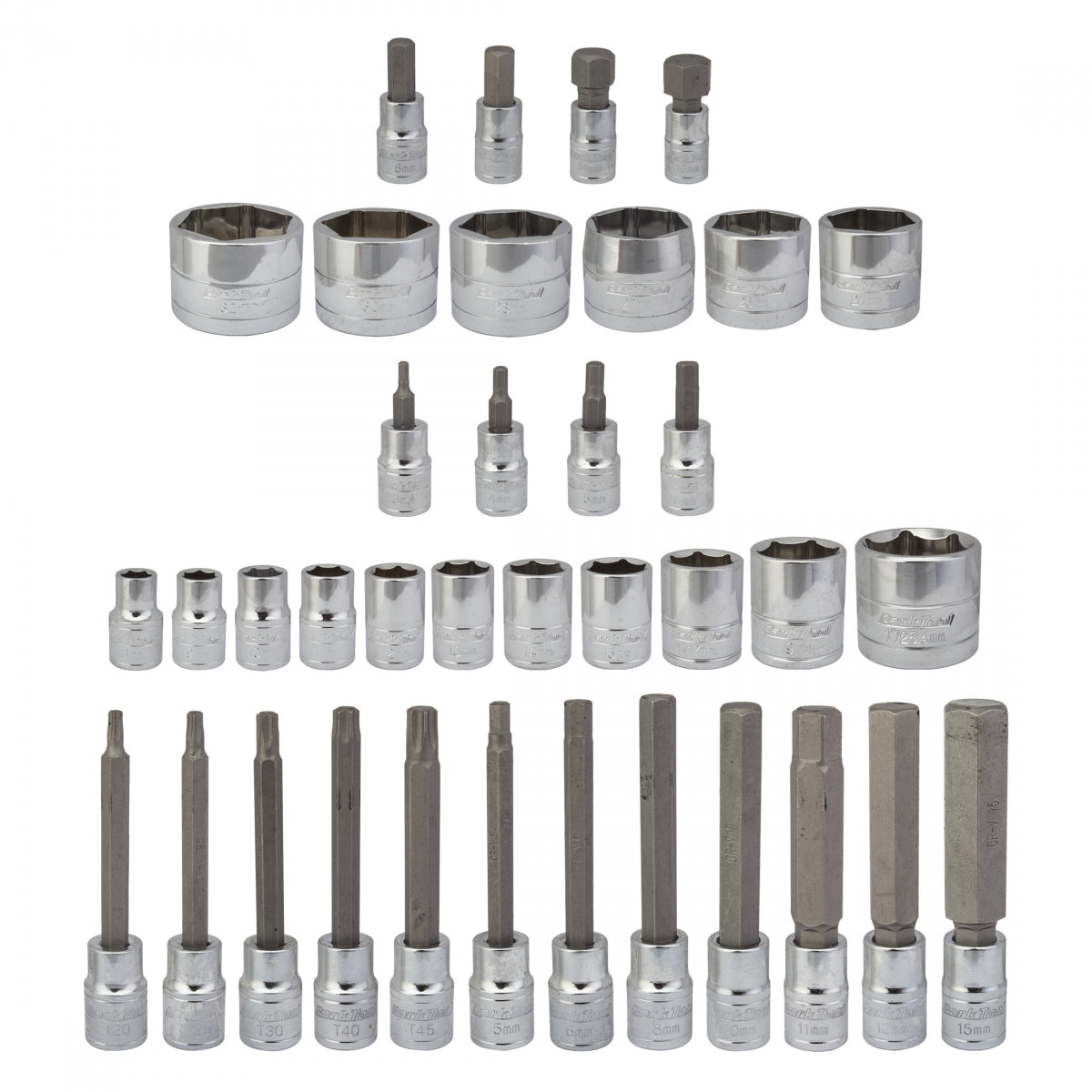 PARK TOOL TOOL TORQUE WRENCH PARK SBS-3 SOCKET KIT - PARK TOOL