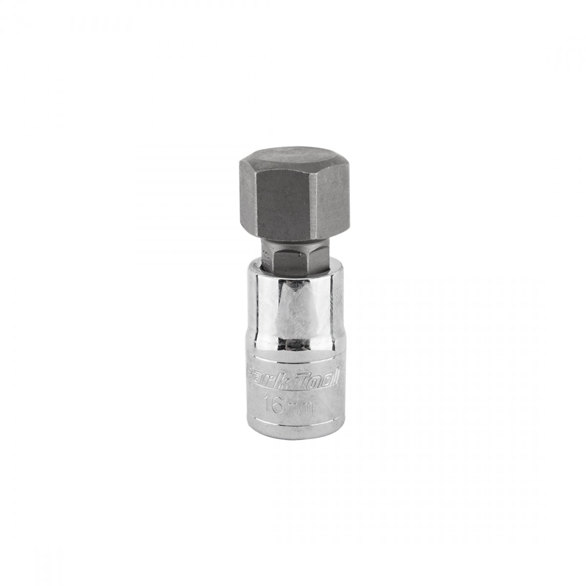 PARK TOOL TOOL SOCKET 3/8 DRIVE PARK 1669 HEX BIT 16mm 26.5mmLONG - PARK TOOL