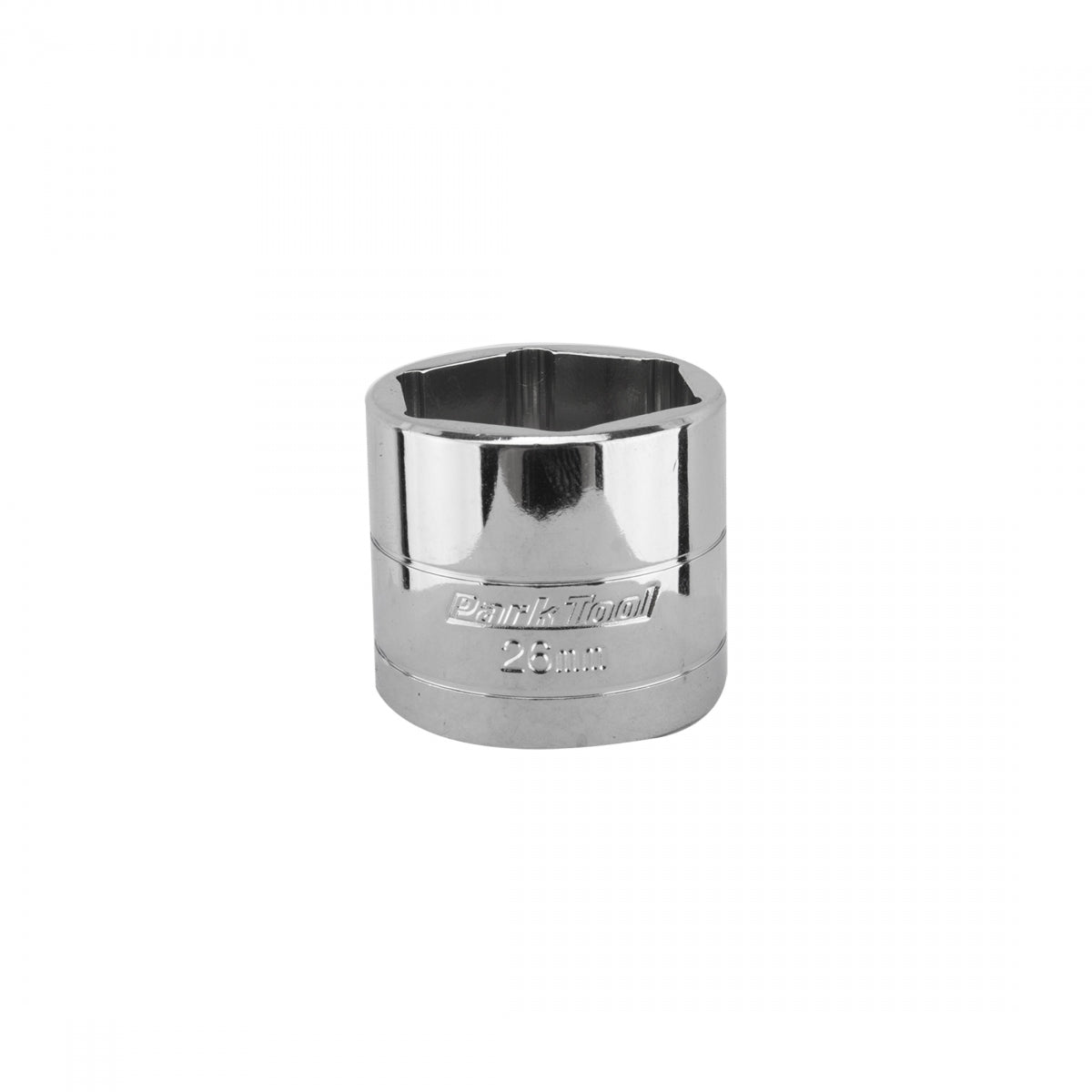 PARK TOOL TOOL SOCKET 3/8 DRIVE PARK 2651 FLAT SOCKET 26mm - PARK TOOL