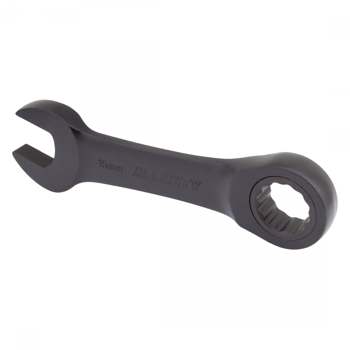 AFFINITY TOOL PEDAL WRENCH AFFINITY SLIM COMBO 15mm-BOX/OPEN-END SHORT BK - AFFINITY
