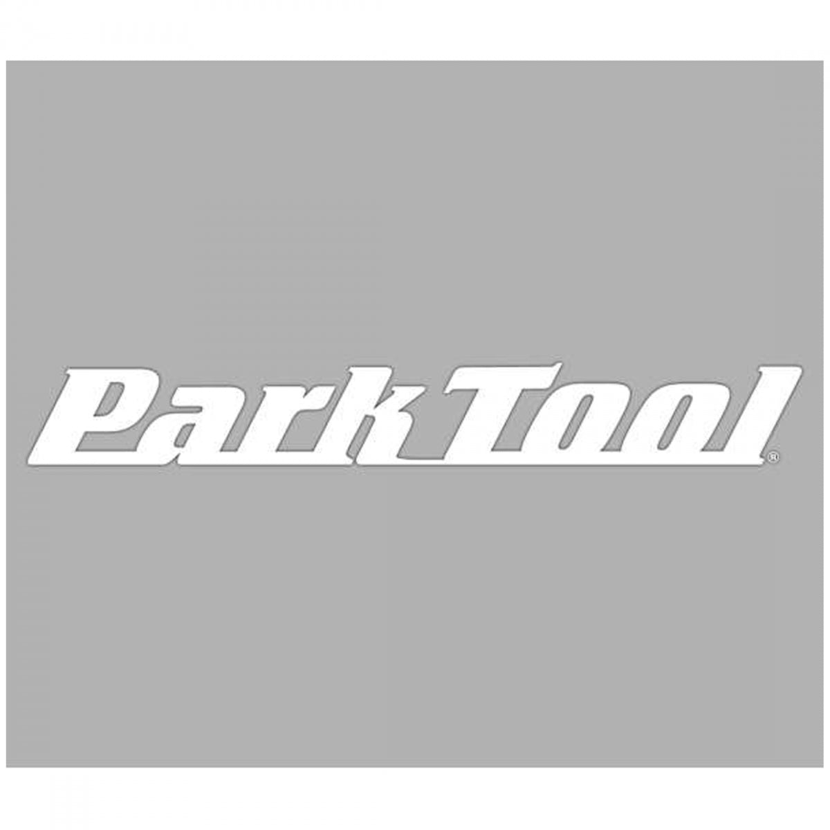 PARK TOOL POP PARK DL-36W VINYL LOGO DECAL WH - PARK TOOL
