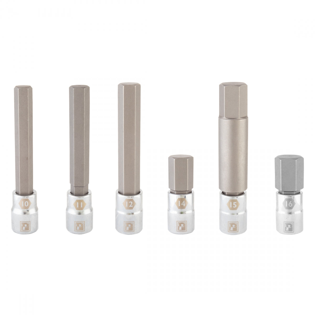 PEDROS TOOL TORQUE WRENCH PEDROS HEX BIT SET LARGE 6pc - PEDROS