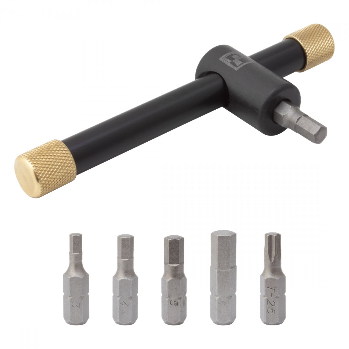PEDROS TOOL MULTI PEDROS T-HANDLE BIT DRIVE 3/4/5/6mm/T25-TORX BK - PEDROS