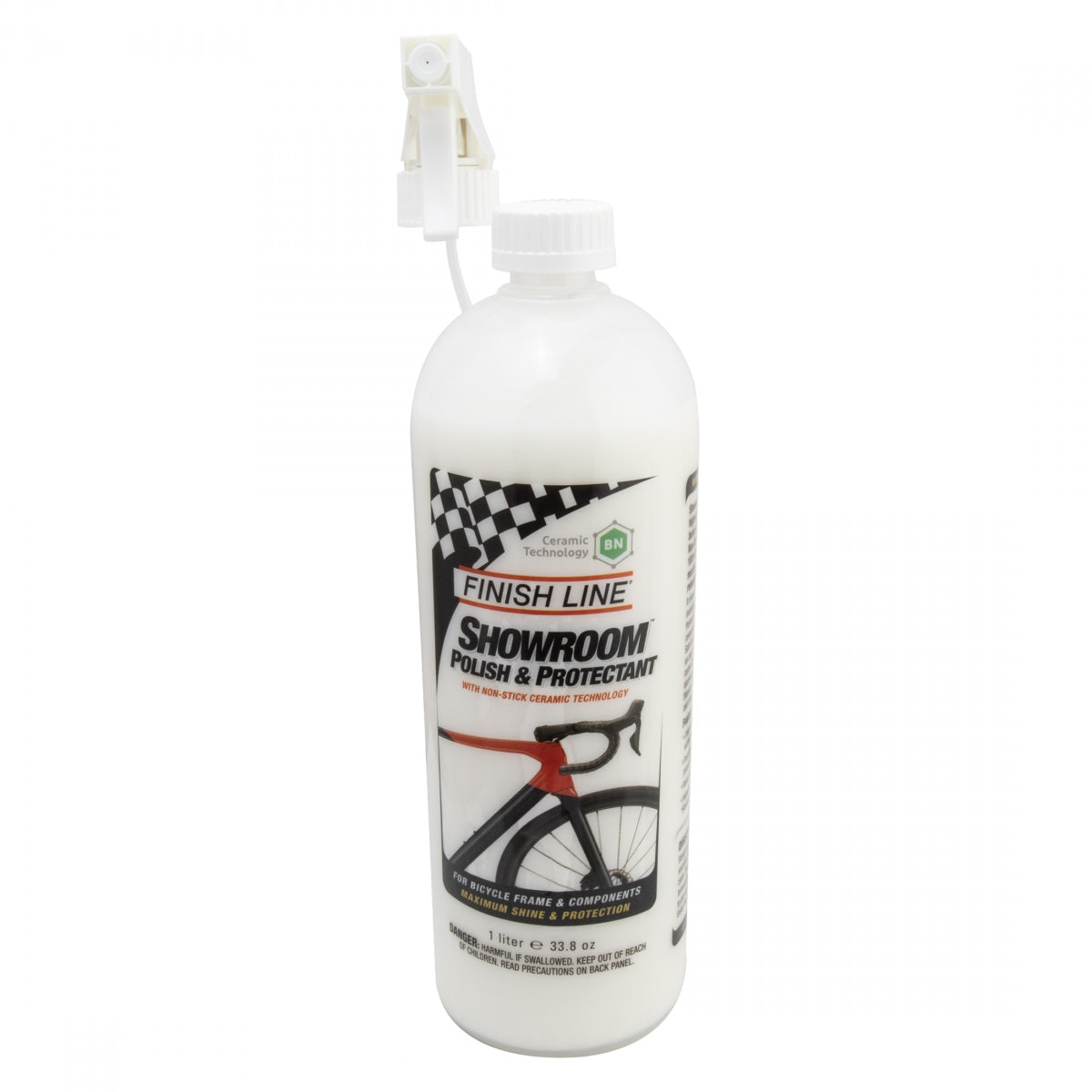 FINISH LINE CLEANER F-L POLISH CT 32oz 1L SHOWROOM w/PUMP SPRAYER - FINISH LINE