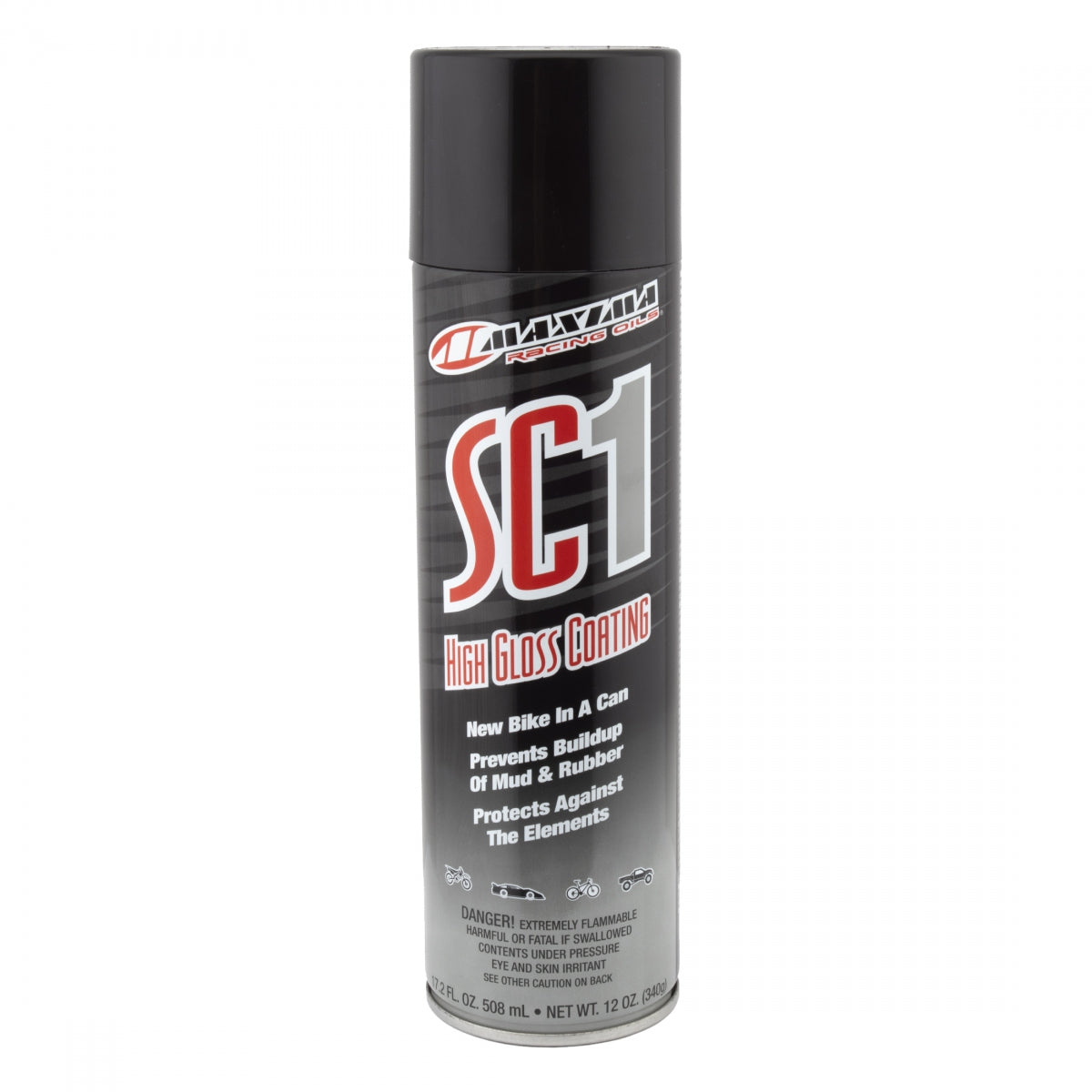 MAXIMA RACING OIL CLEANER MAXIMA SC1 CLEAR COAT 17.2oz AEROSOL - MAXIMA RACING OIL