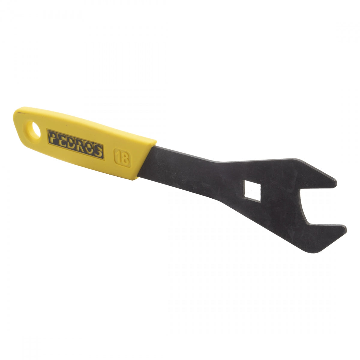 PEDROS TOOL HUB CONE WRENCH PEDROS PRO 18mm YL/BK - PEDROS