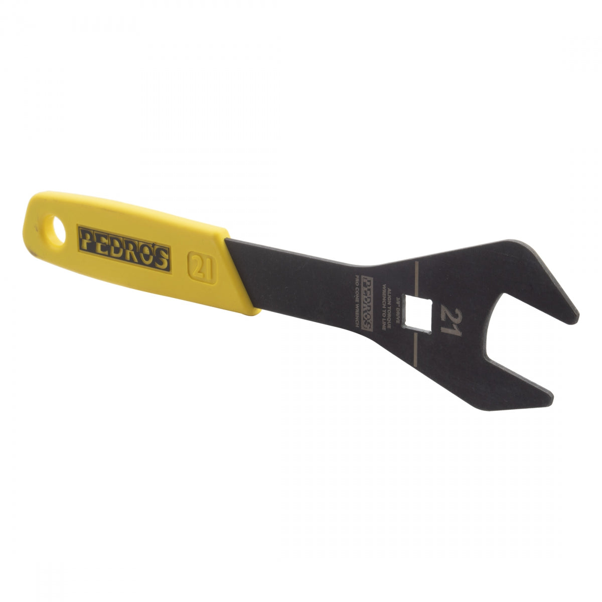 PEDROS TOOL HUB CONE WRENCH PEDROS PRO 21mm YL/BK - PEDROS