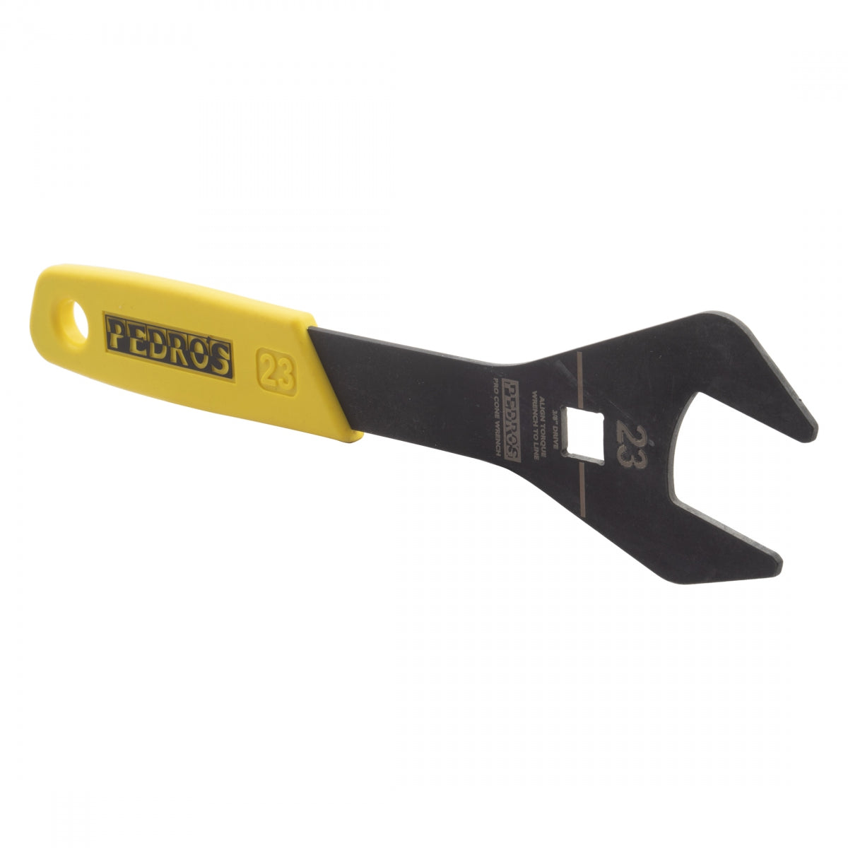 PEDROS TOOL HUB CONE WRENCH PEDROS PRO 23mm YL/BK - PEDROS