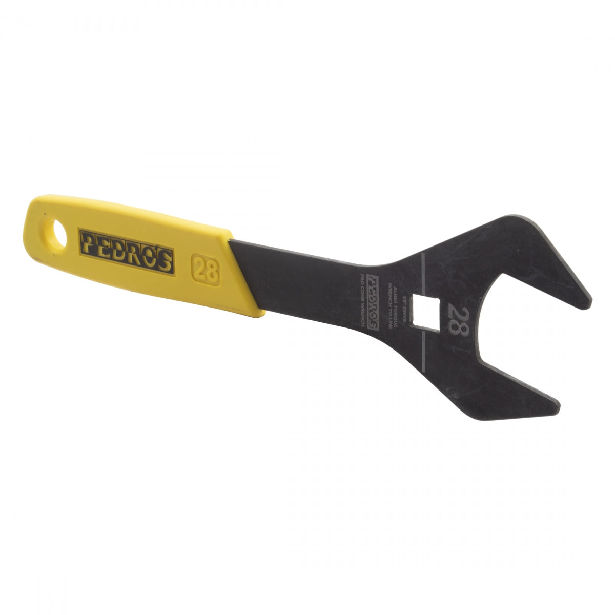 PEDROS TOOL HUB CONE WRENCH PEDROS PRO 28mm YL/BK - PEDROS