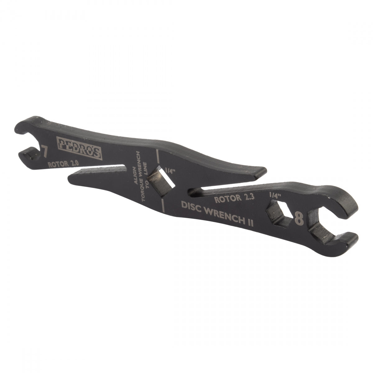 PEDROS TOOL BRAKE DISC PEDROS WRENCH II CROWFOOT 7/8mm ROTOR TRUING BK - PEDROS