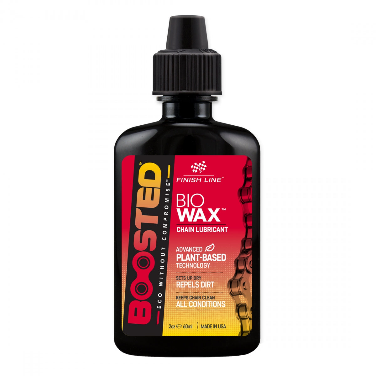 FINISH LINE LUBE F-L BOOSTED BIO WAX BOTTLE 2oz 12/cs - FINISH LINE