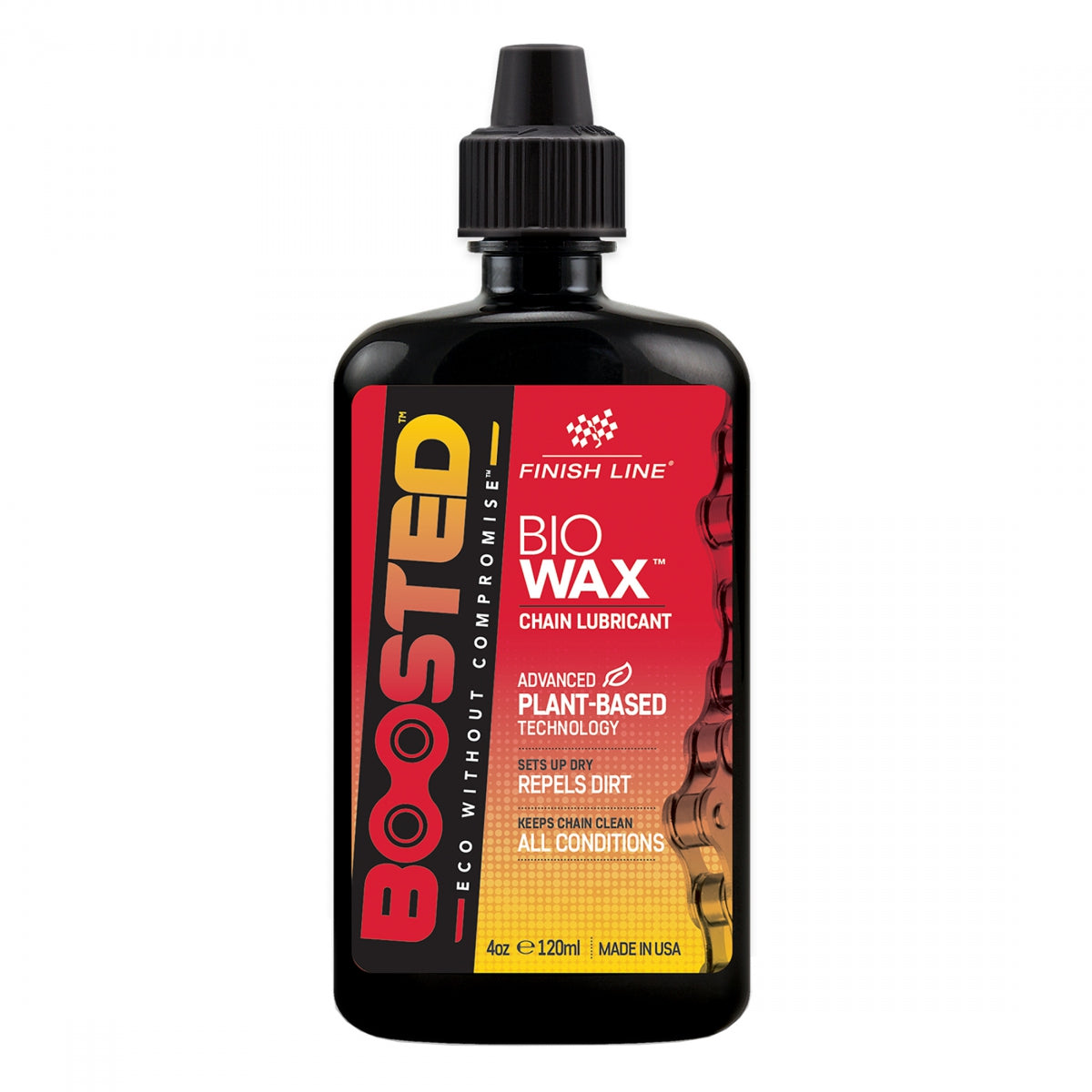 FINISH LINE LUBE F-L BOOSTED BIO WAX BOTTLE 4oz 12/cs - FINISH LINE