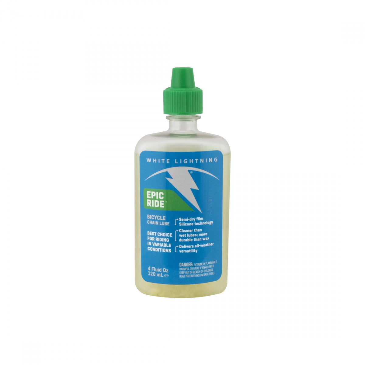 WHITE LIGHTNING LUBE W-L EPIC RIDE SYNTHETIC 4oz - WHITE LIGHTNING