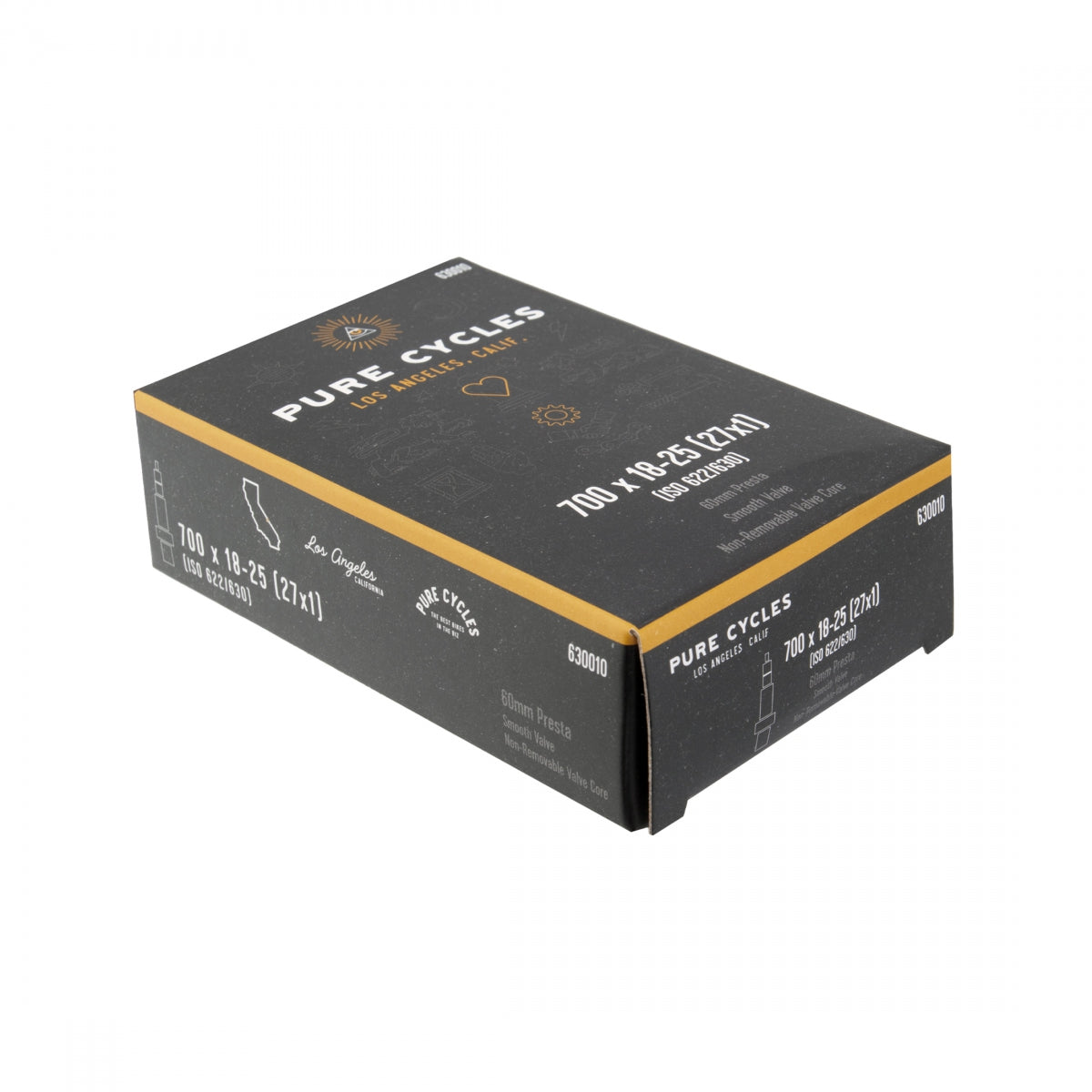 PURE CYCLES TUBE PURE 700x18-25 27x1 PV60/SMTH/NRC FFW21mm - PURE CYCLES
