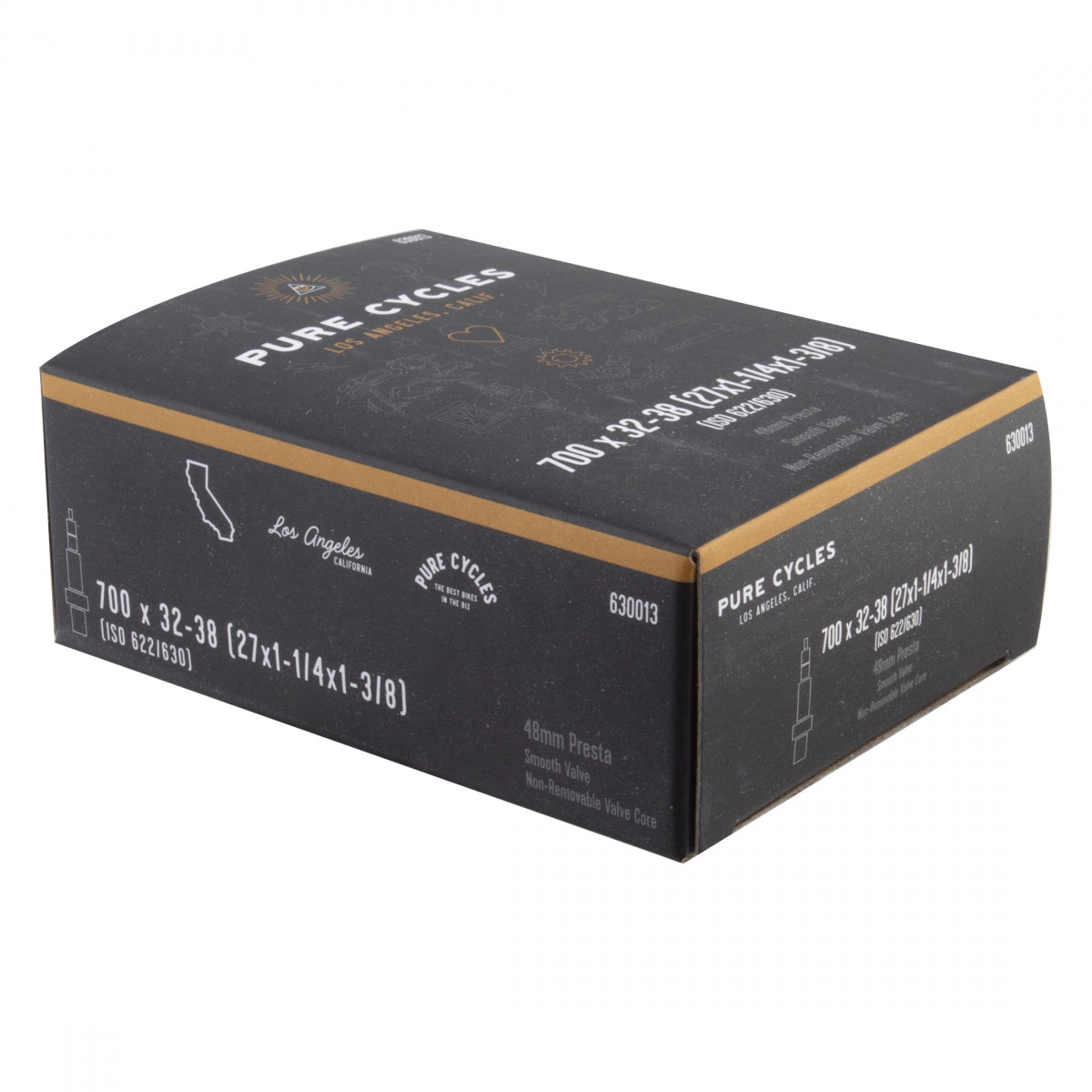 PURE CYCLES TUBE PURE 700x32-38 27x1-1/4x1-3/8 PV48/SMTH/NRC FFW31mm - PURE CYCLES