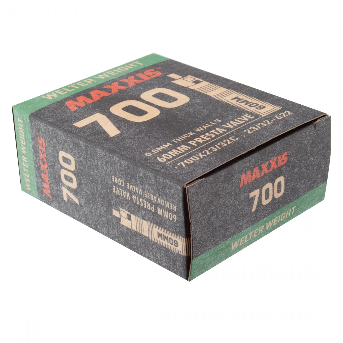 MAXXIS TUBE MAX 700x23-32 PV 60mm WELTERWEIGHT RD REMOVABLE-CORE - MAXXIS
