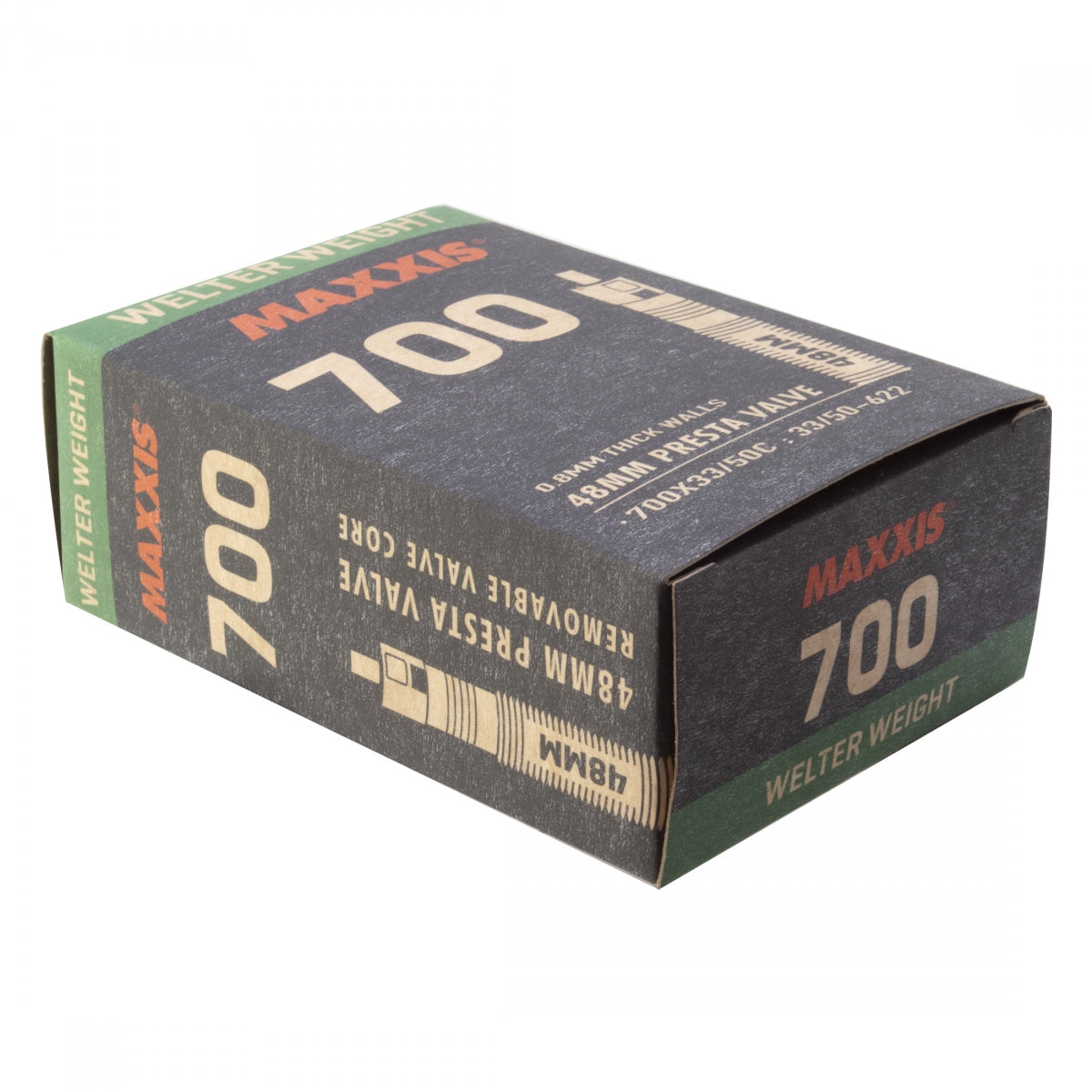 MAXXIS TUBE MAX 700x33-50 PV 48mm WELTERWEIGHT - MAXXIS