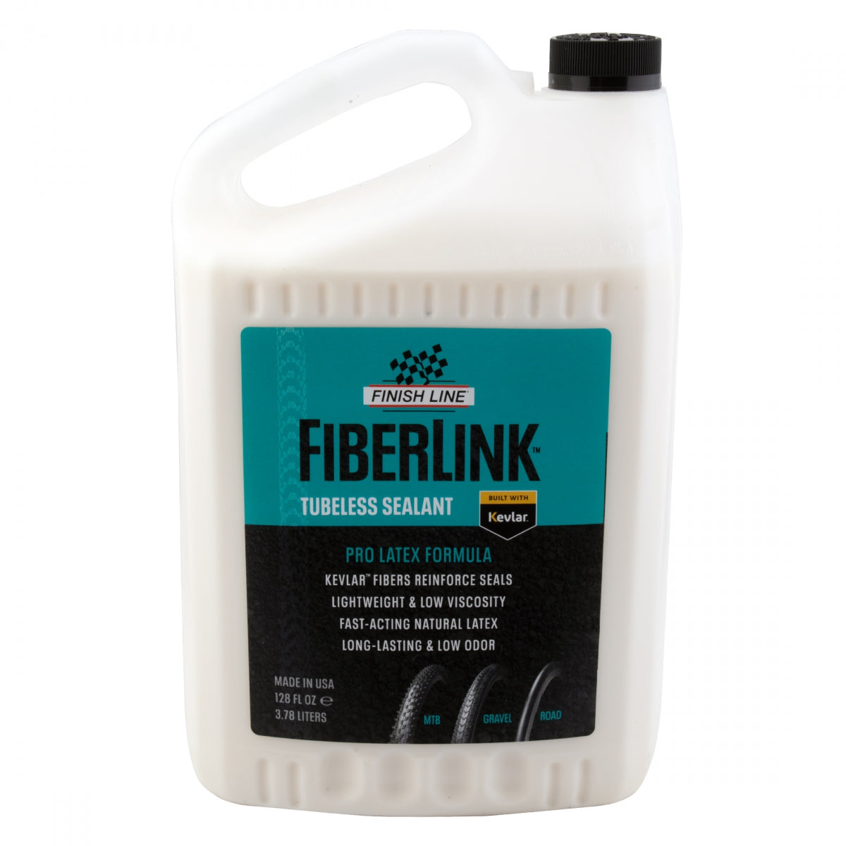 FINISH LINE SEALANT TIRE F-L TUBELESS FIBERLINK PRO LATEX 1gal - FINISH LINE