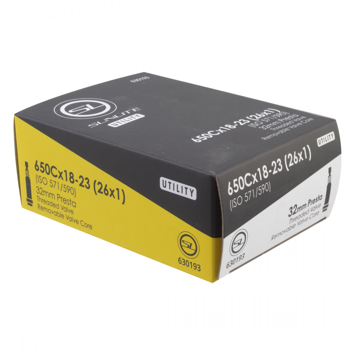 SUNLITE TUBE SUNLT UTILIT 650Cx18-23 PV32/THRD/RC (26x1) FFW25mm - SUNLITE