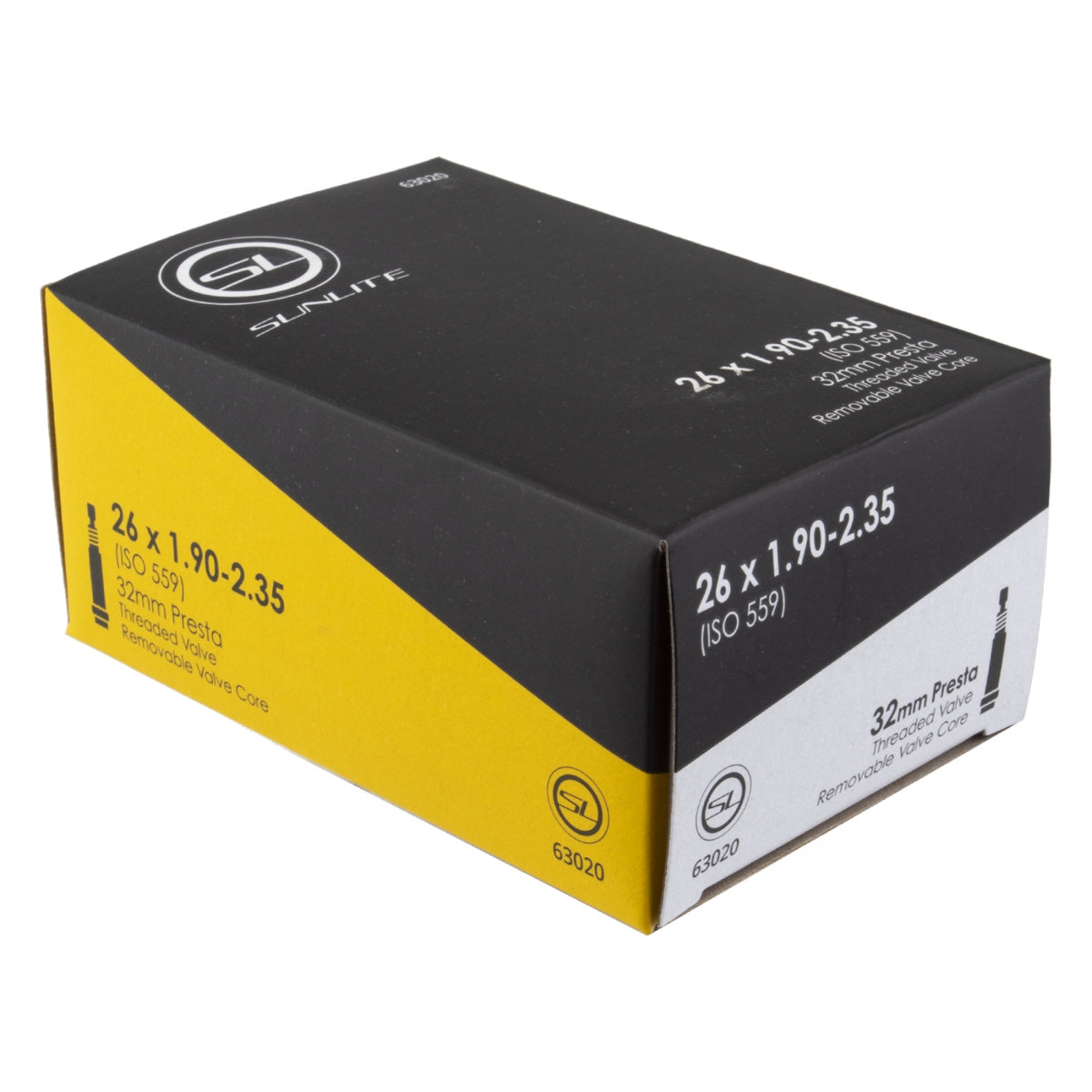 SUNLITE TUBE SUNLT 26x1.90-2.35 PV32/THRD/RC FFW 51mm - SUNLITE