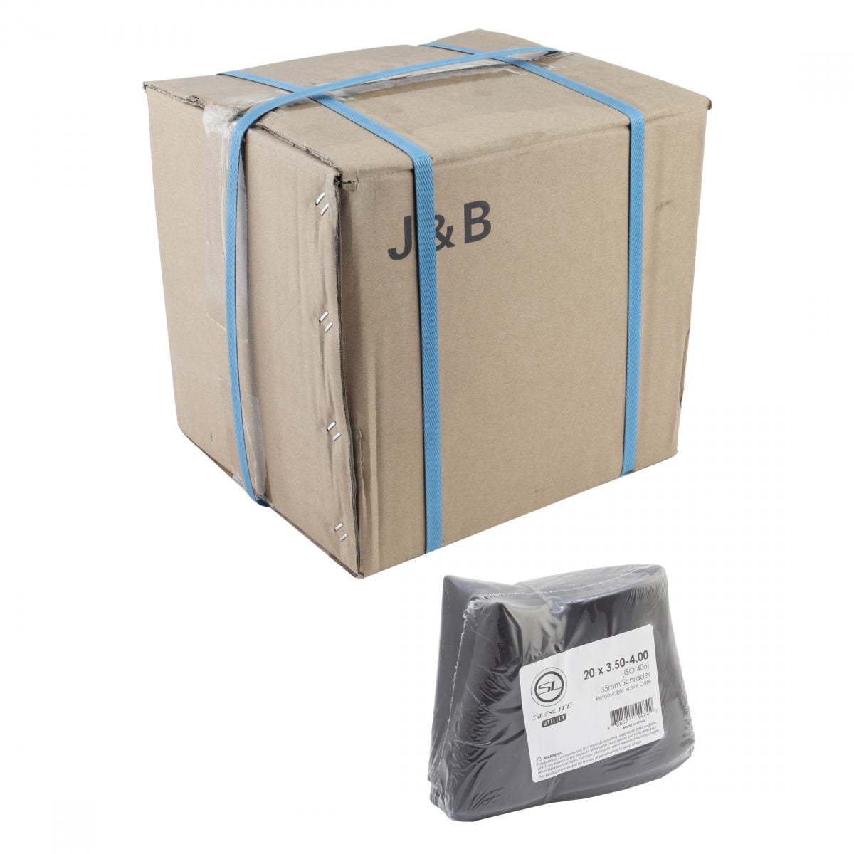 SUNLITE TUBE SUNLT UTILIT BULK 20x3.50-4.00 SV35 BXof30 FFW106mm - SUNLITE