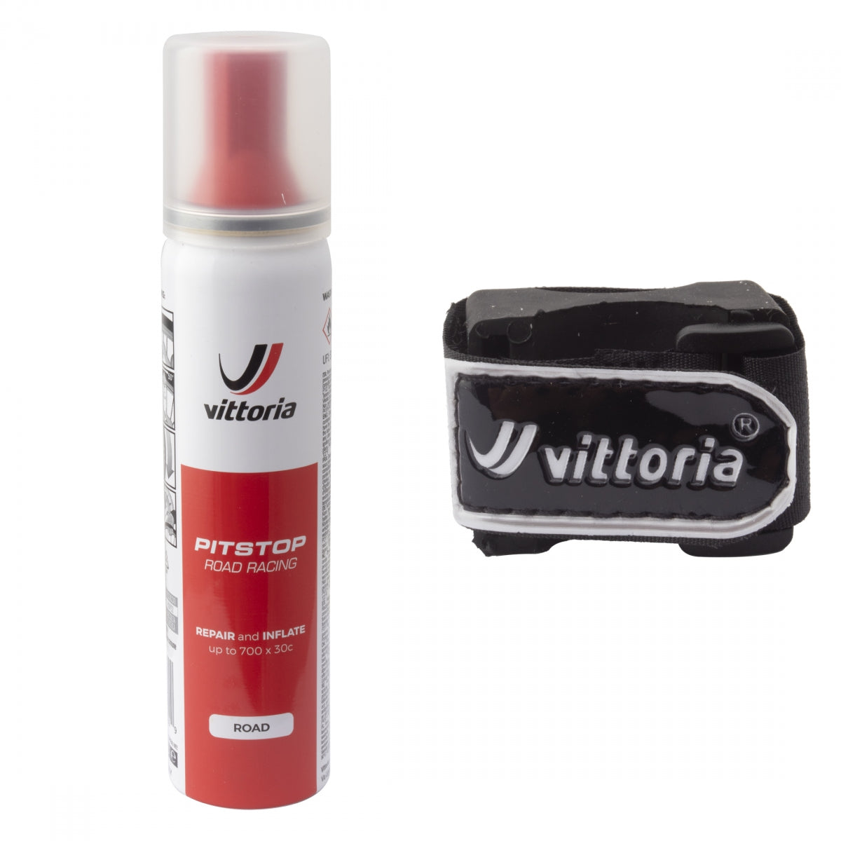VITTORIA SEALANT TIRE/TUBE VITTORIA PIT STOP ROAD RACING KIT 75ml w/STRAP - VITTORIA