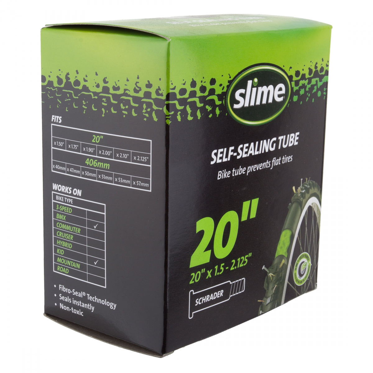 SLIME TUBE SLIME 20x1.75 SV - SLIME