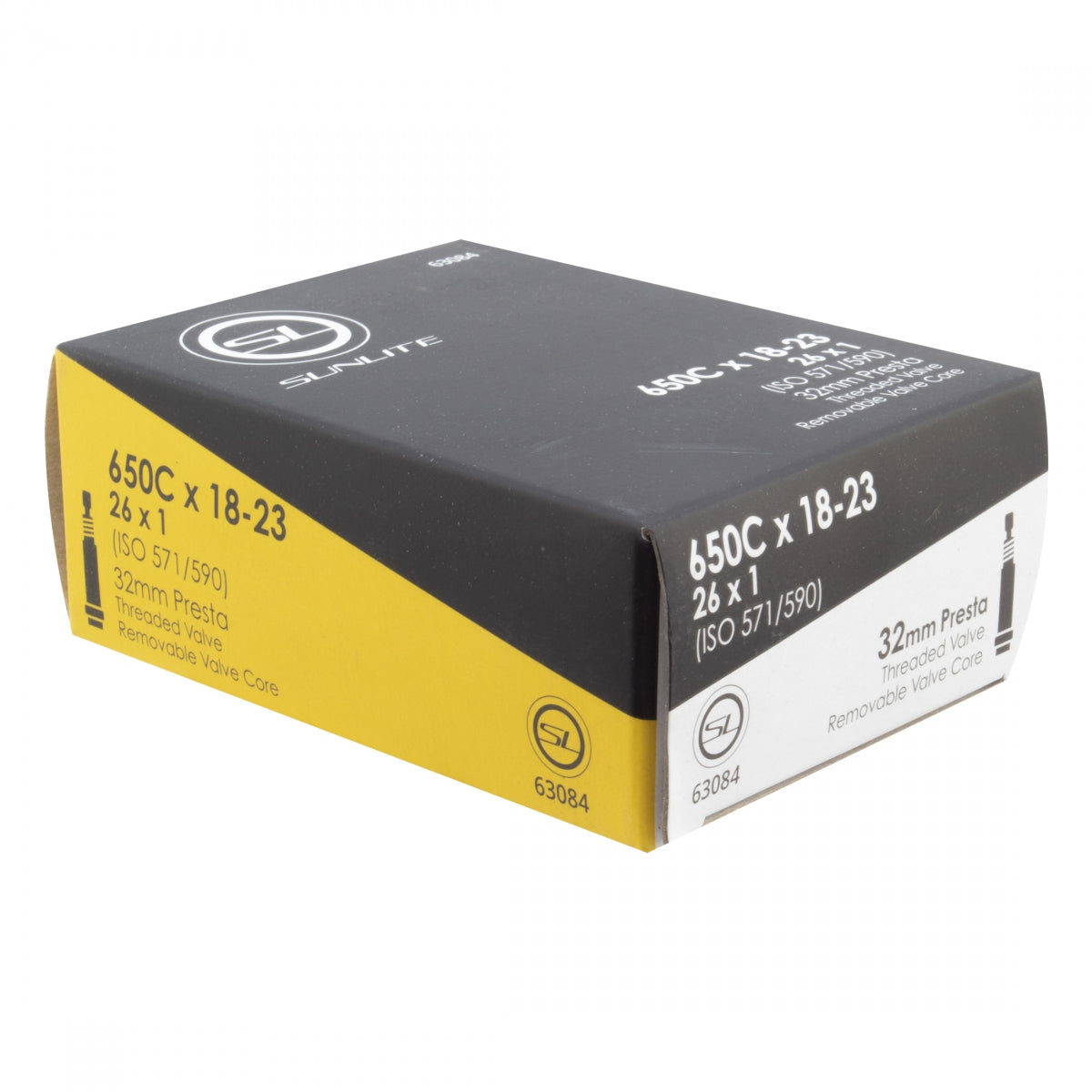 SUNLITE TUBE SUNLT 650Cx18-23 PV32/THRD/RC (26x1) FFW25mm - SUNLITE