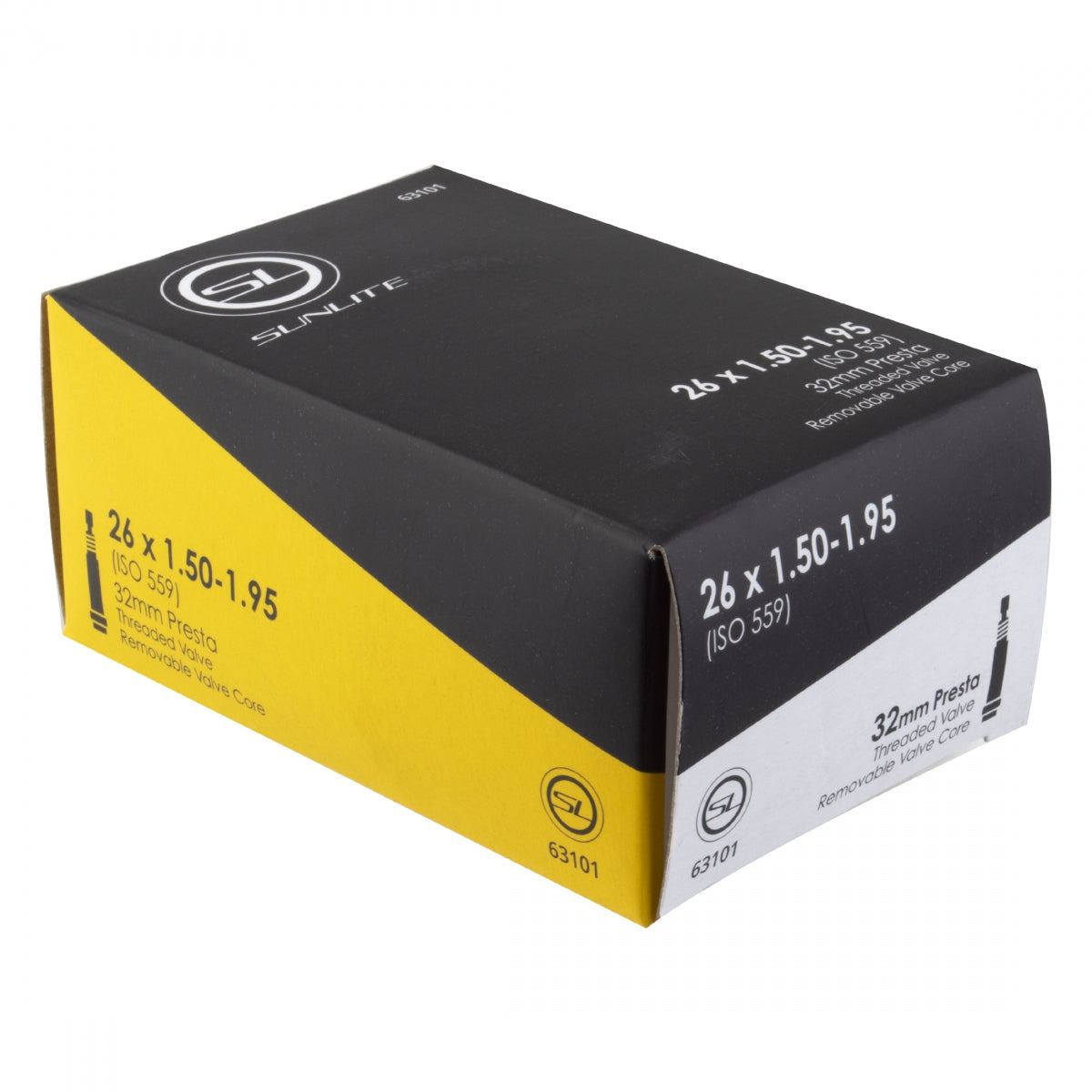 SUNLITE TUBE SUNLT 26x1.50-1.95 PV32/THRD/RC FFW 38mm - SUNLITE