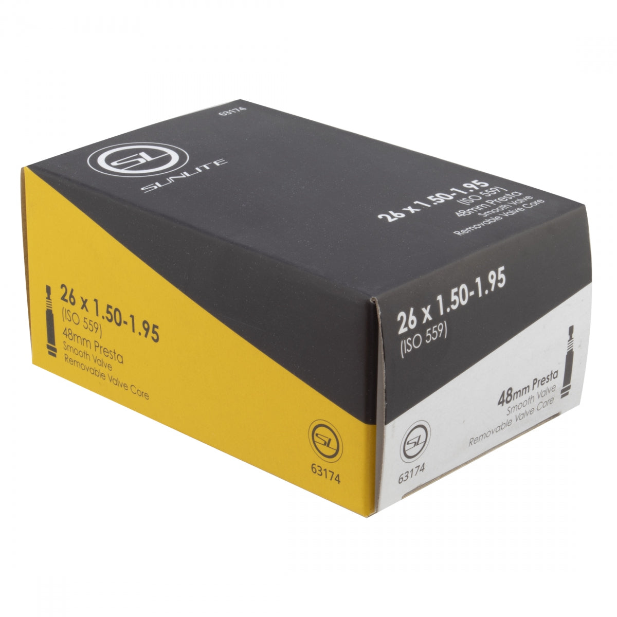 SUNLITE TUBE SUNLT 26x1.50-1.95 PV48/SMTH/RC FFW 44mm - SUNLITE