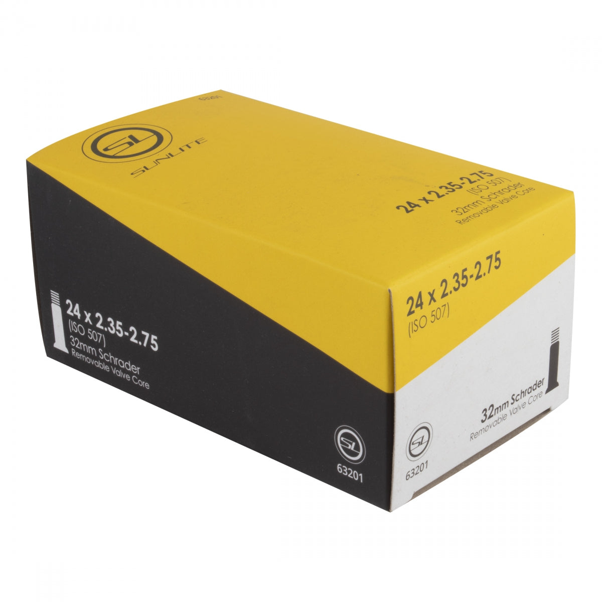 SUNLITE TUBE SUNLT 24x2.35-2.75 SV32 FFW70mm - SUNLITE
