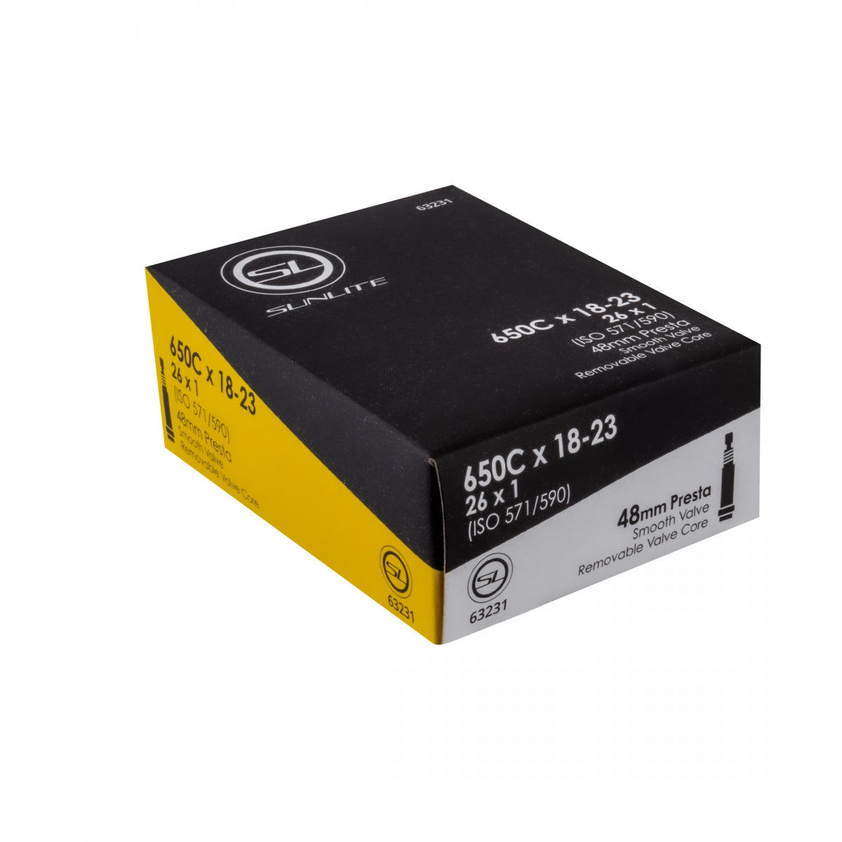 SUNLITE TUBE SUNLT 650Cx18 PV48/SMTH/RC (26x1) FFW25mm - SUNLITE
