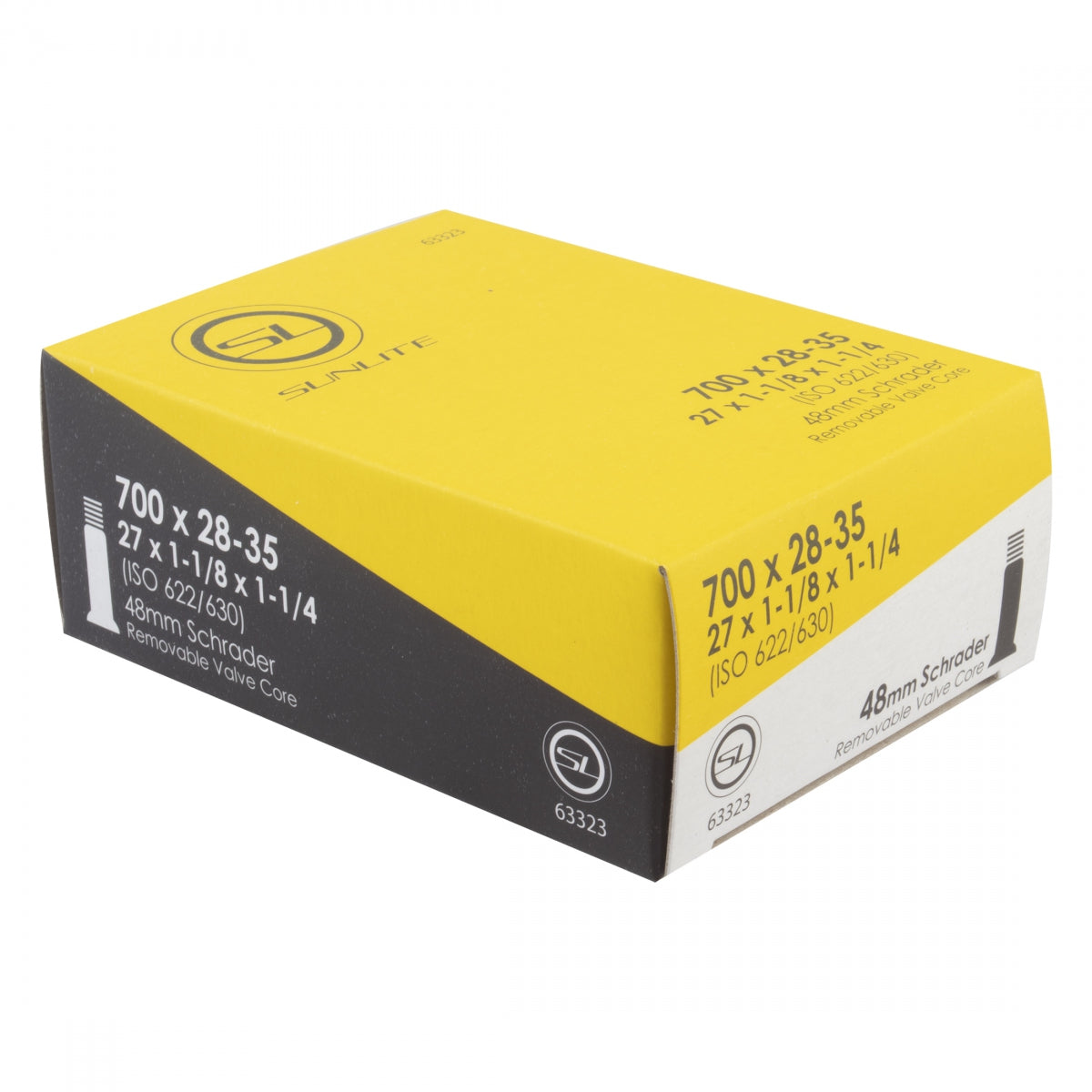 SUNLITE TUBE SUNLT 700x28-35 SV48 27x1-1/8x1-1/4 FFW30mm - SUNLITE