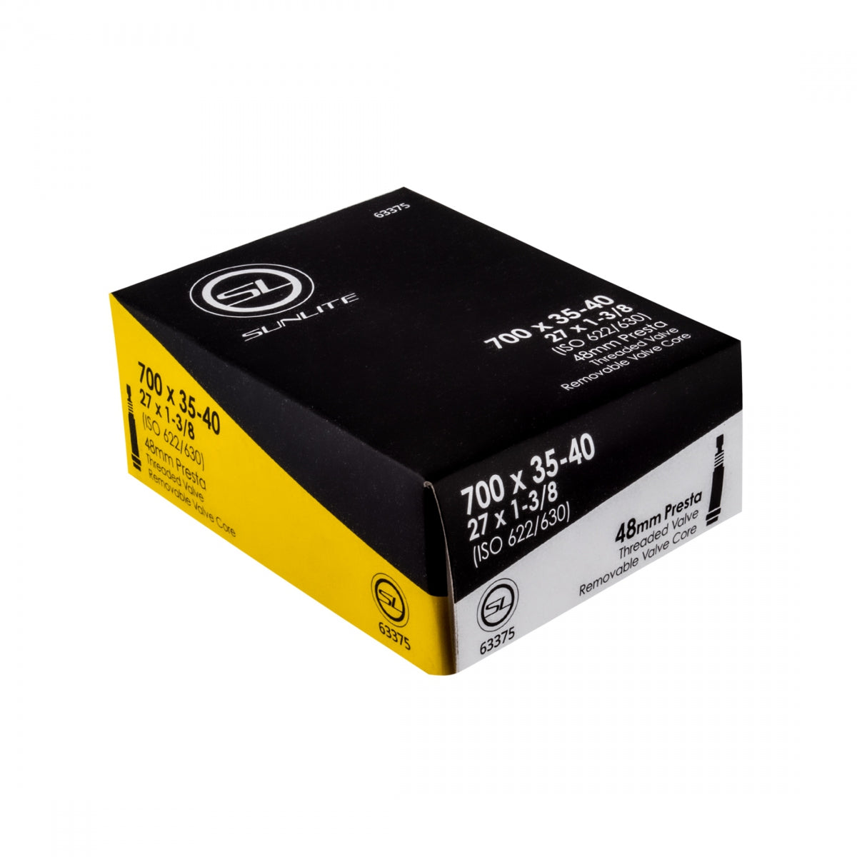 SUNLITE TUBE SUNLT 700x35-40 PV48/THRD/RC (27x1-3/8) FFW33mm - SUNLITE